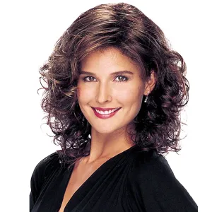 Chelsea | Brown Medium Wavy Synthetic Hair Wig