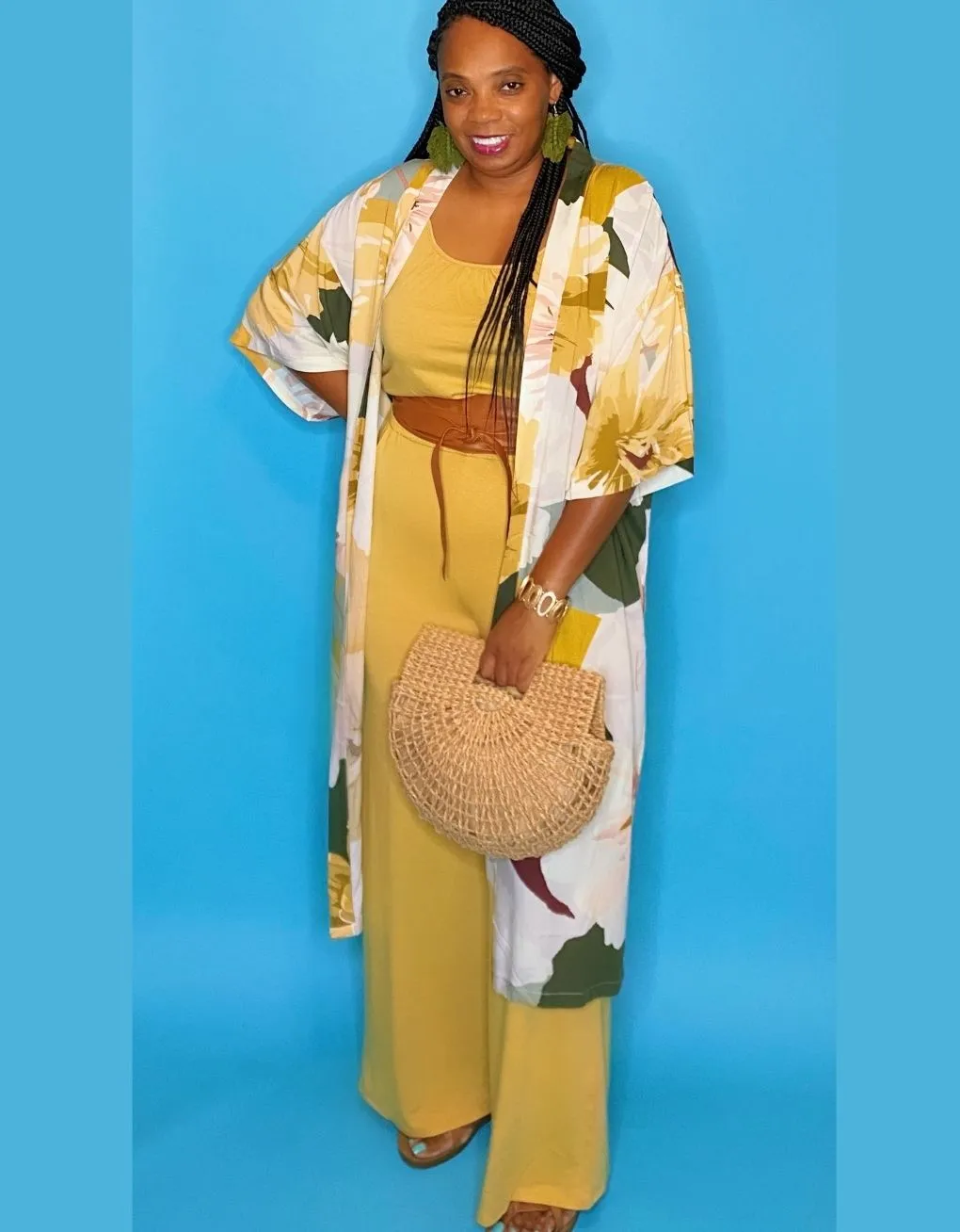 Chelsea Cami Jumper Light Mustard Curvy
