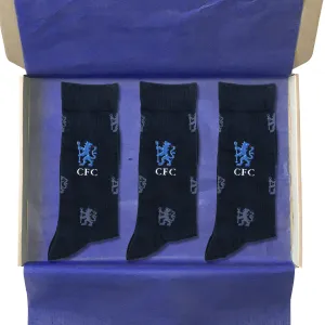 Chelsea FC Adult Socks - 3 Pack