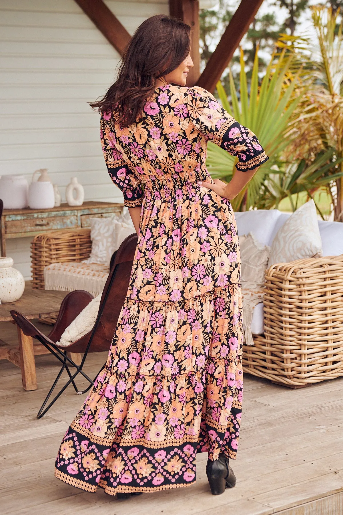 Chelsea Maxi -  Apricot Blossom