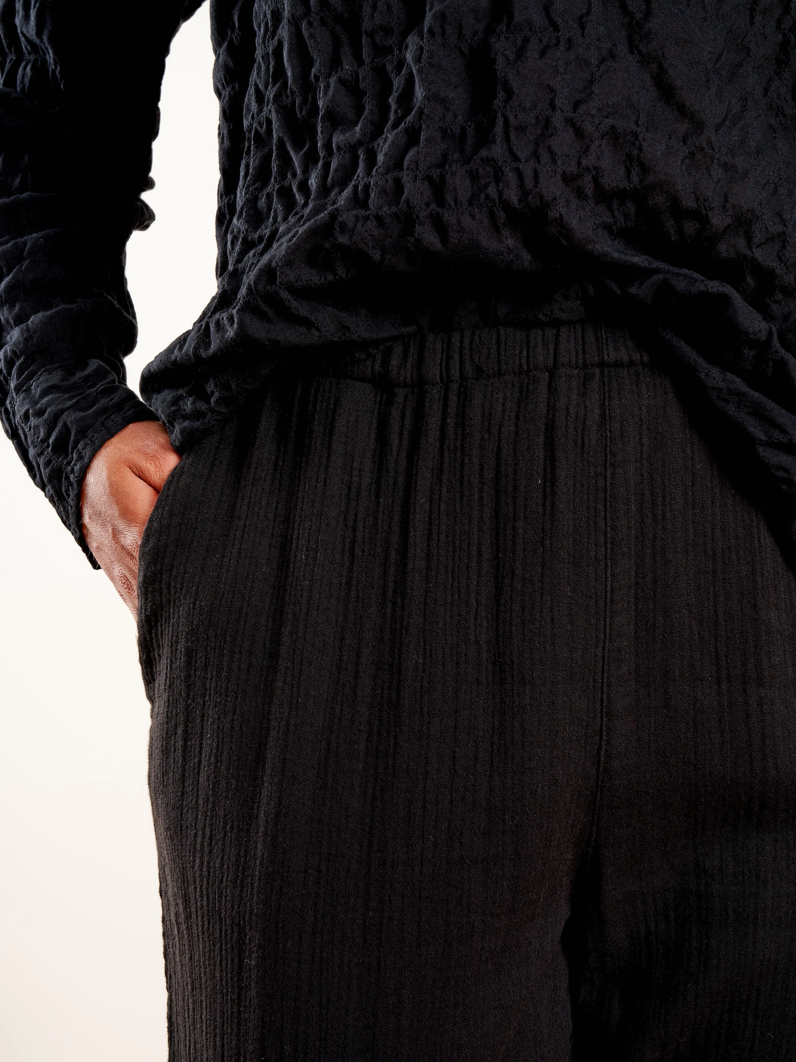 chelsea pant - gauze black