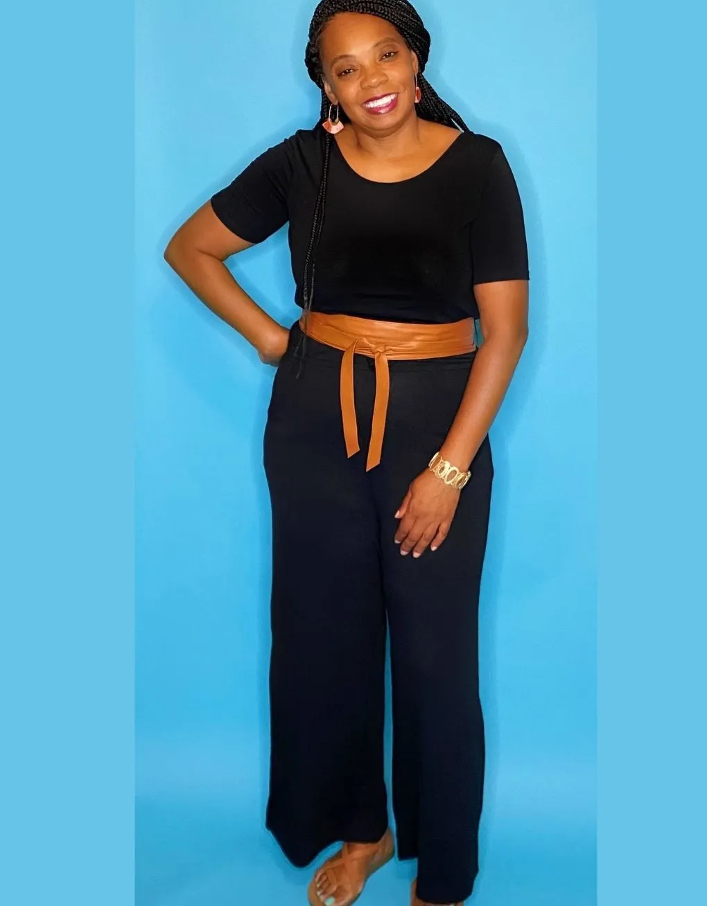 Chelsea Short Sleeve Jumper Black