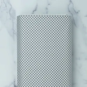 Chelsea's Checks by Priscilla Blain - Grey 1/8" Check