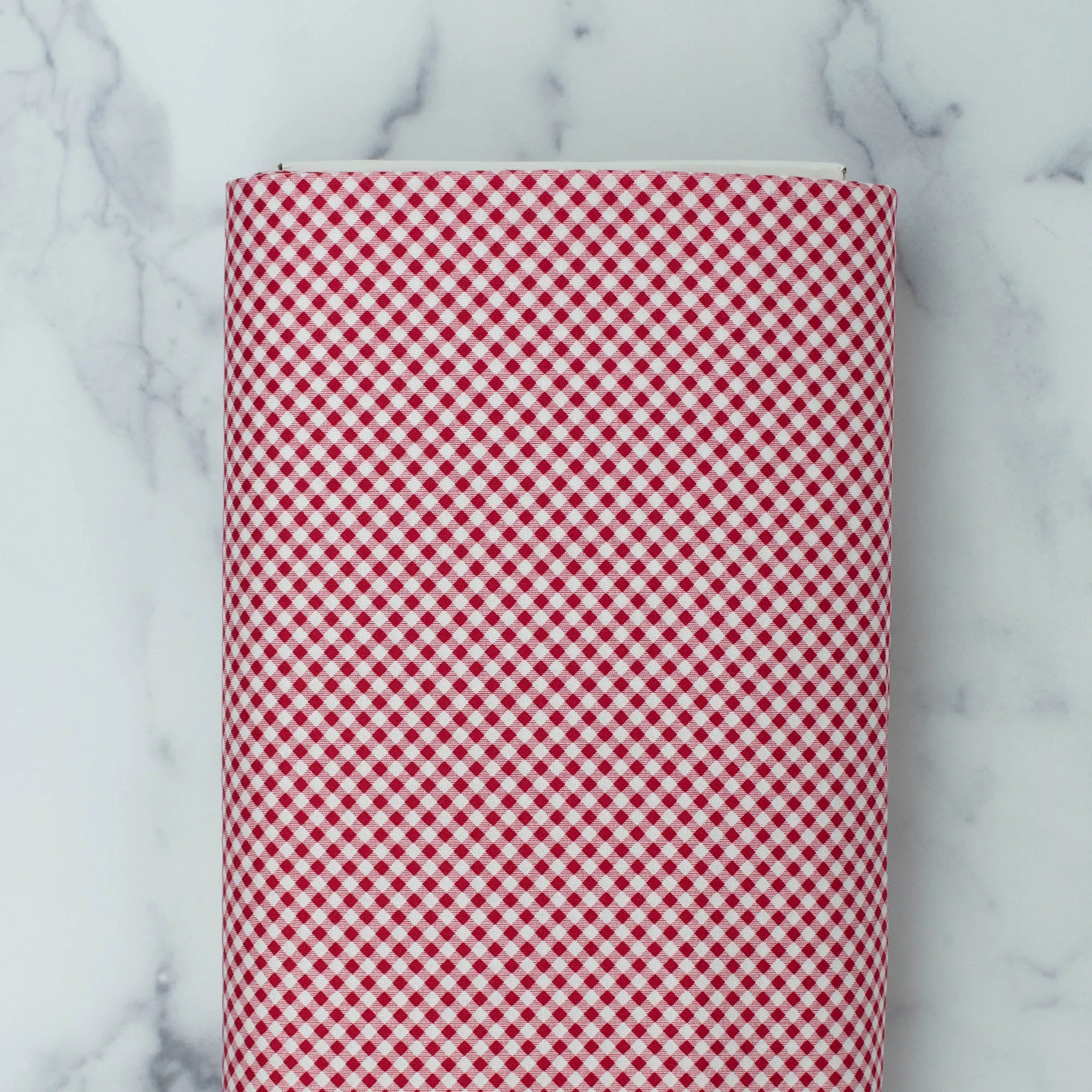 Chelsea's Checks by Priscilla Blain - Red 1/8" Check