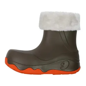 Chocolate Boots with Napped Linings Navarra Women