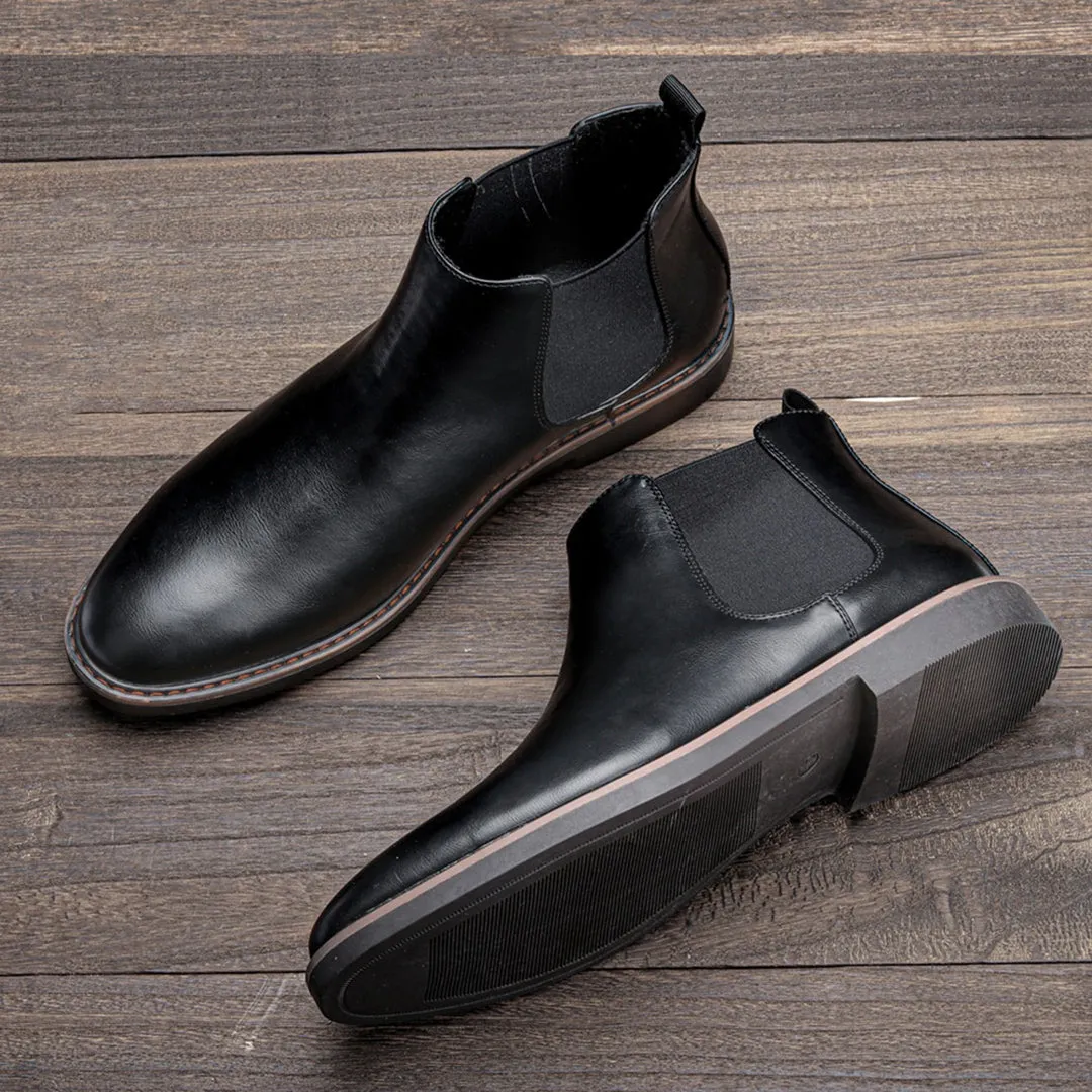 Classic chelsea boots for men