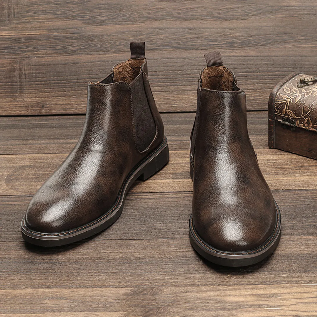 Classic chelsea boots for men