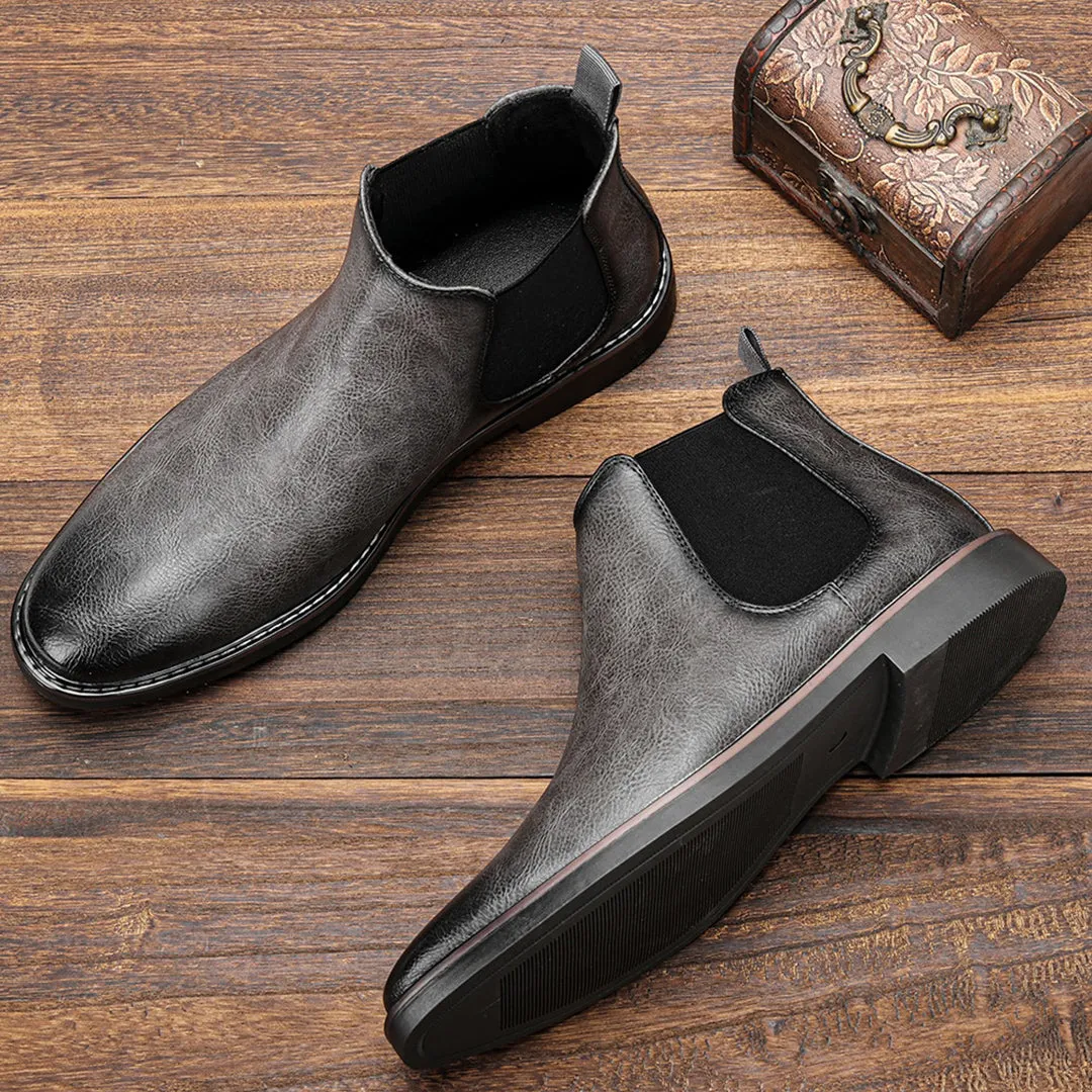 Classic chelsea boots for men