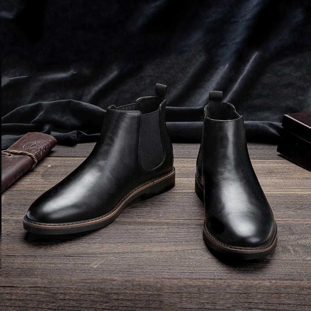 Classic chelsea boots for men