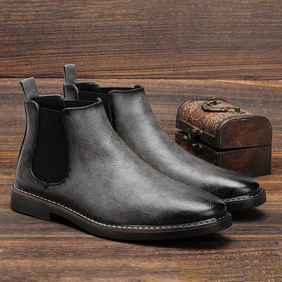 Classic chelsea boots for men