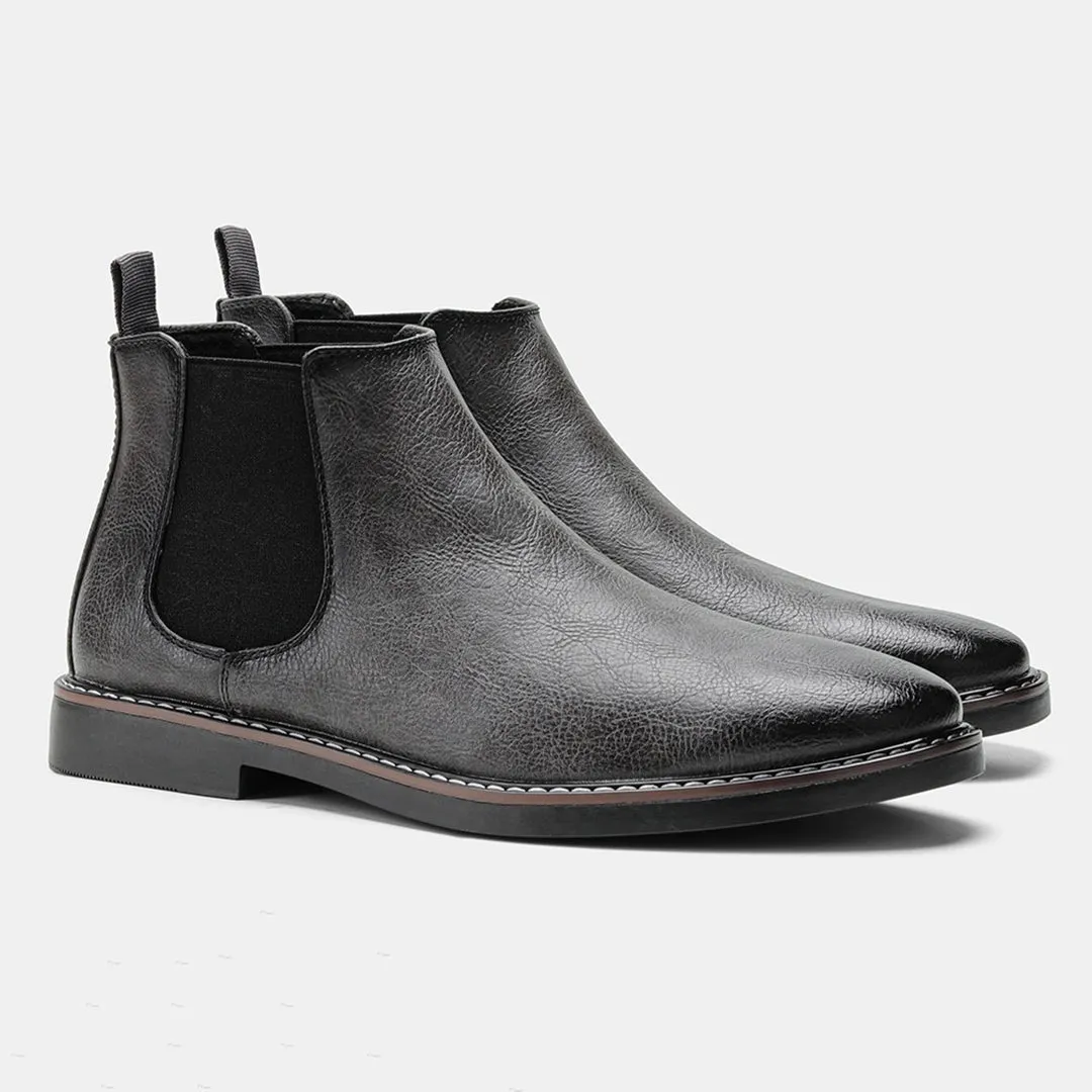 Classic chelsea boots for men