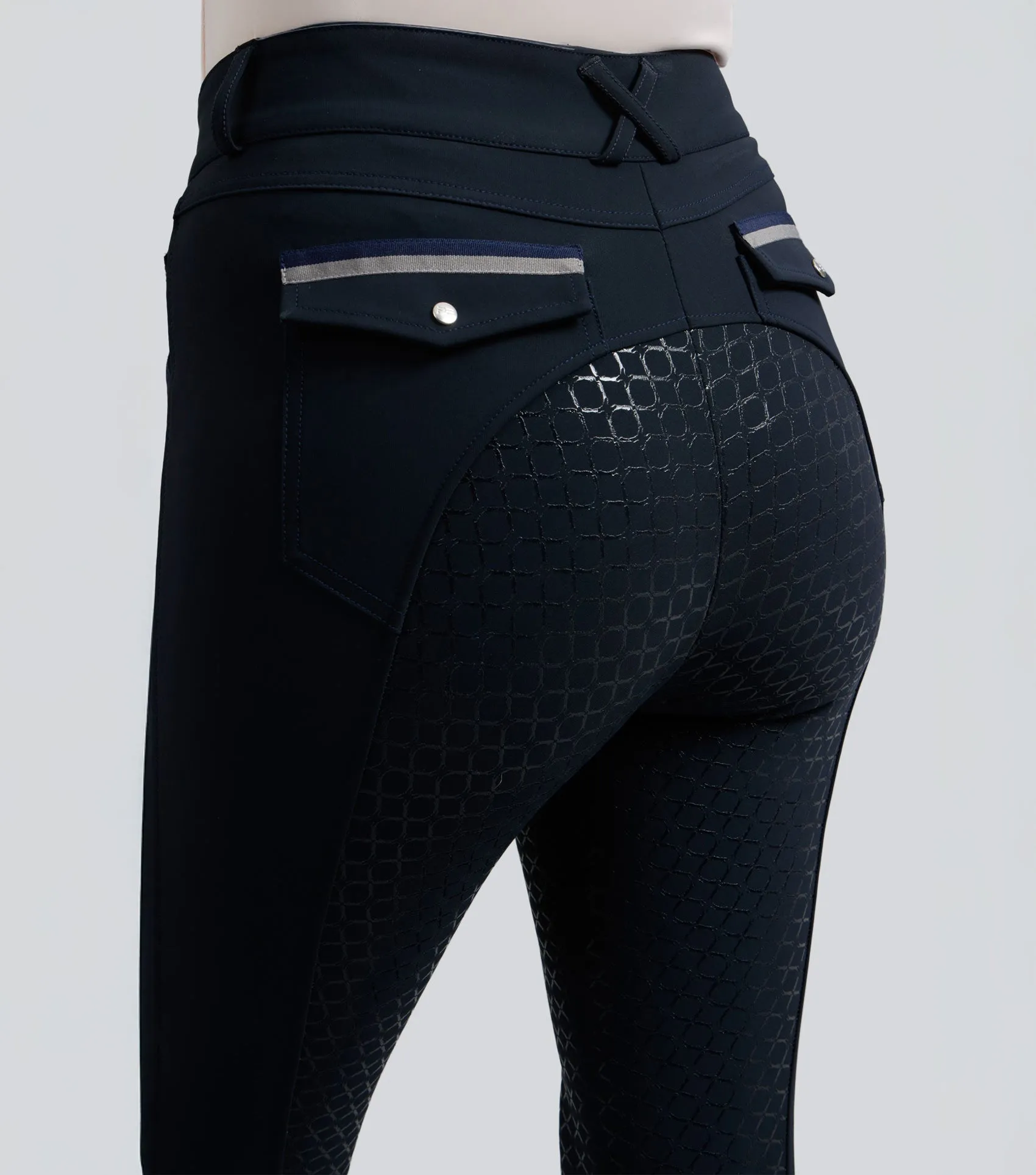 Coco Novo Womens Full Seat Riding Breeches Navy