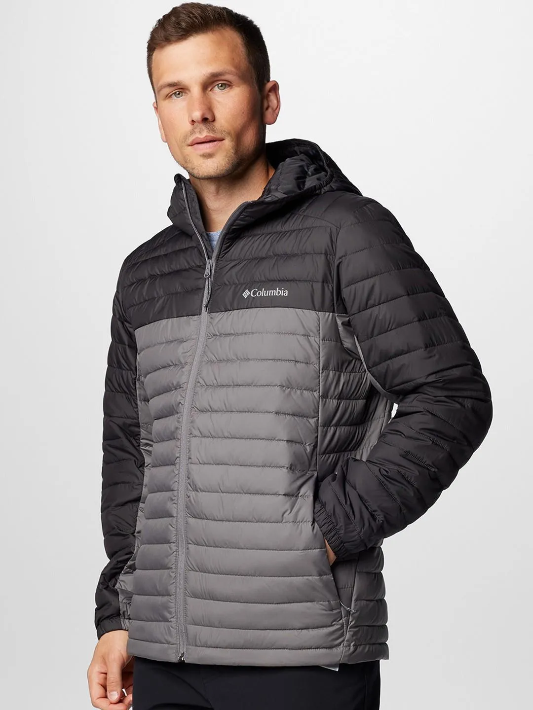 Columbia Mens Grey Silver Falls II Jacket