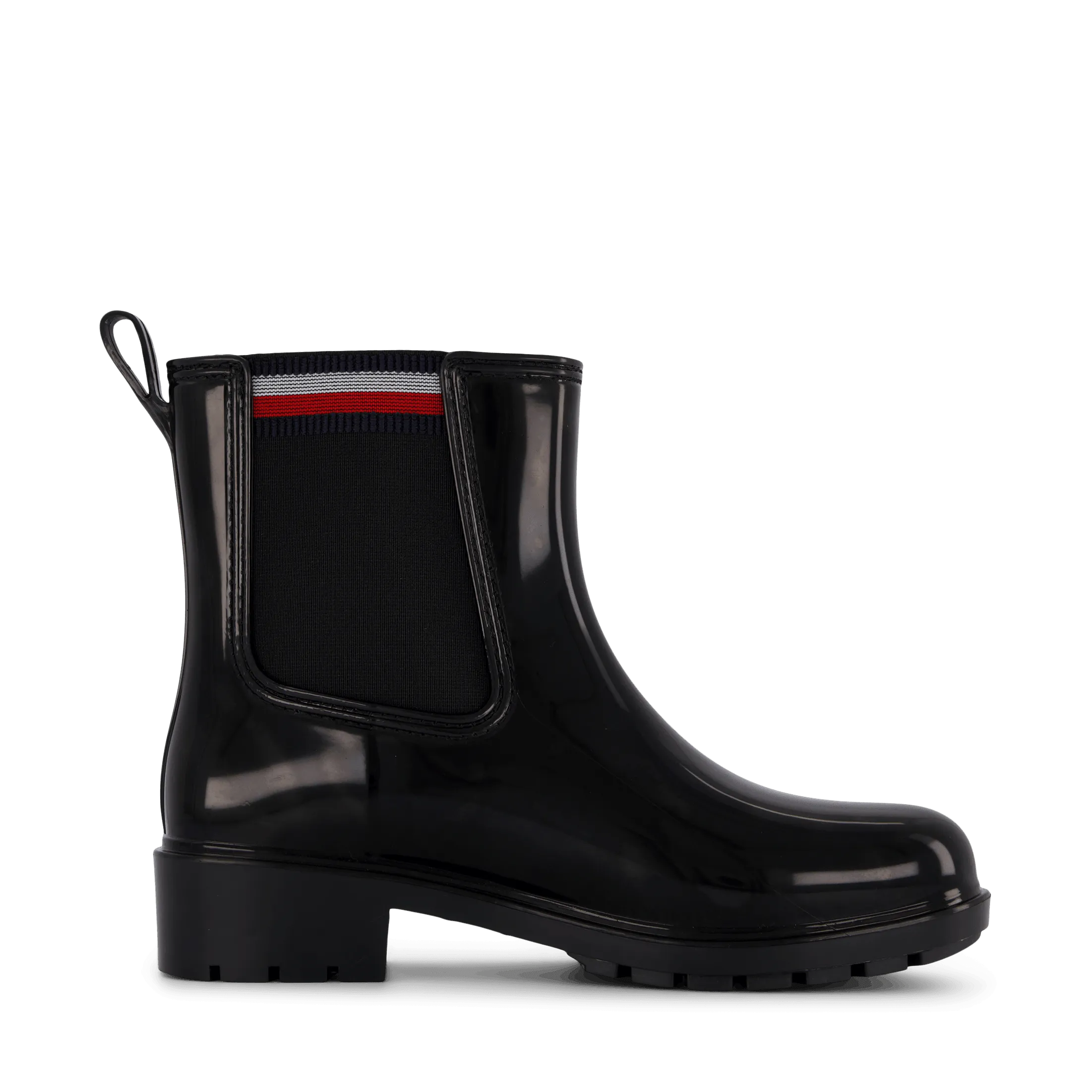 Corporate Elastic Rainboot Black