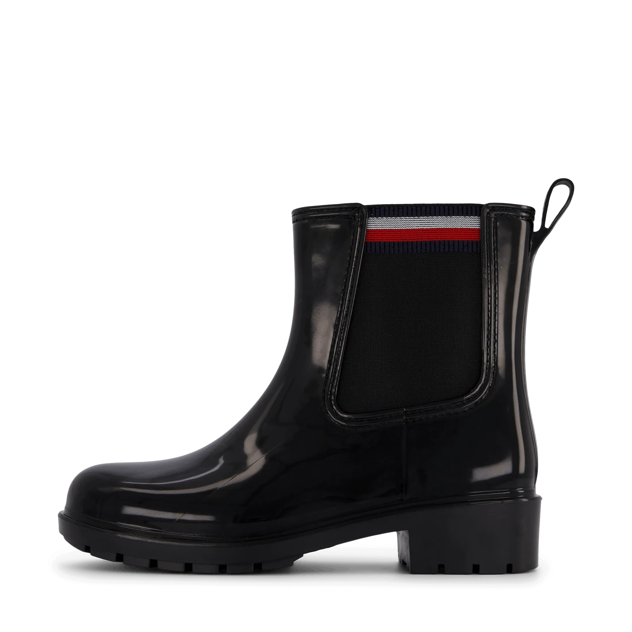 Corporate Elastic Rainboot Black