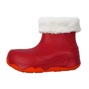 Crimson Boots with Napped Linings Navarra Women