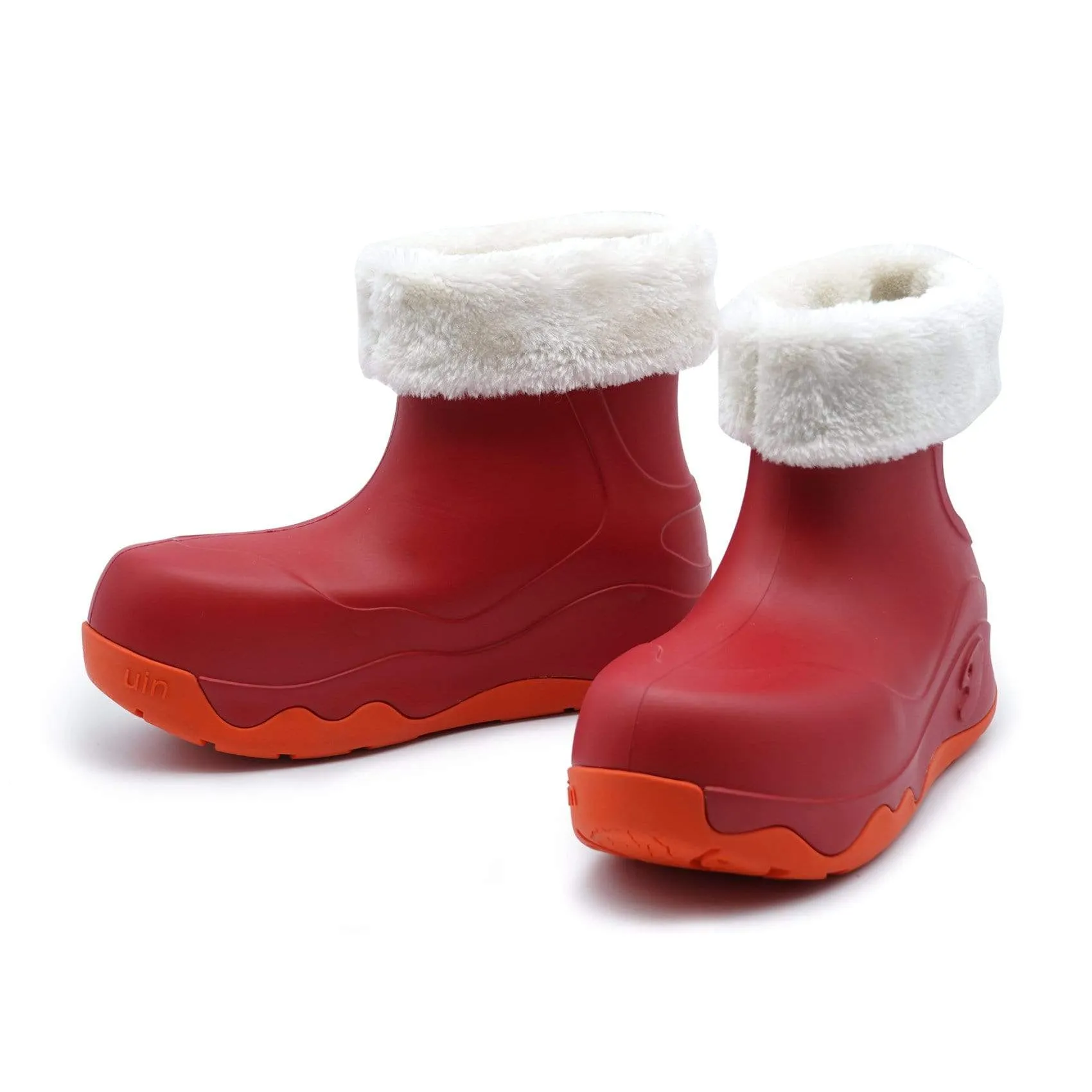Crimson Boots with Napped Linings Navarra Women
