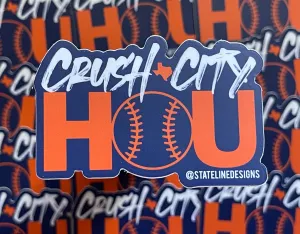 Crush City HOU Decal