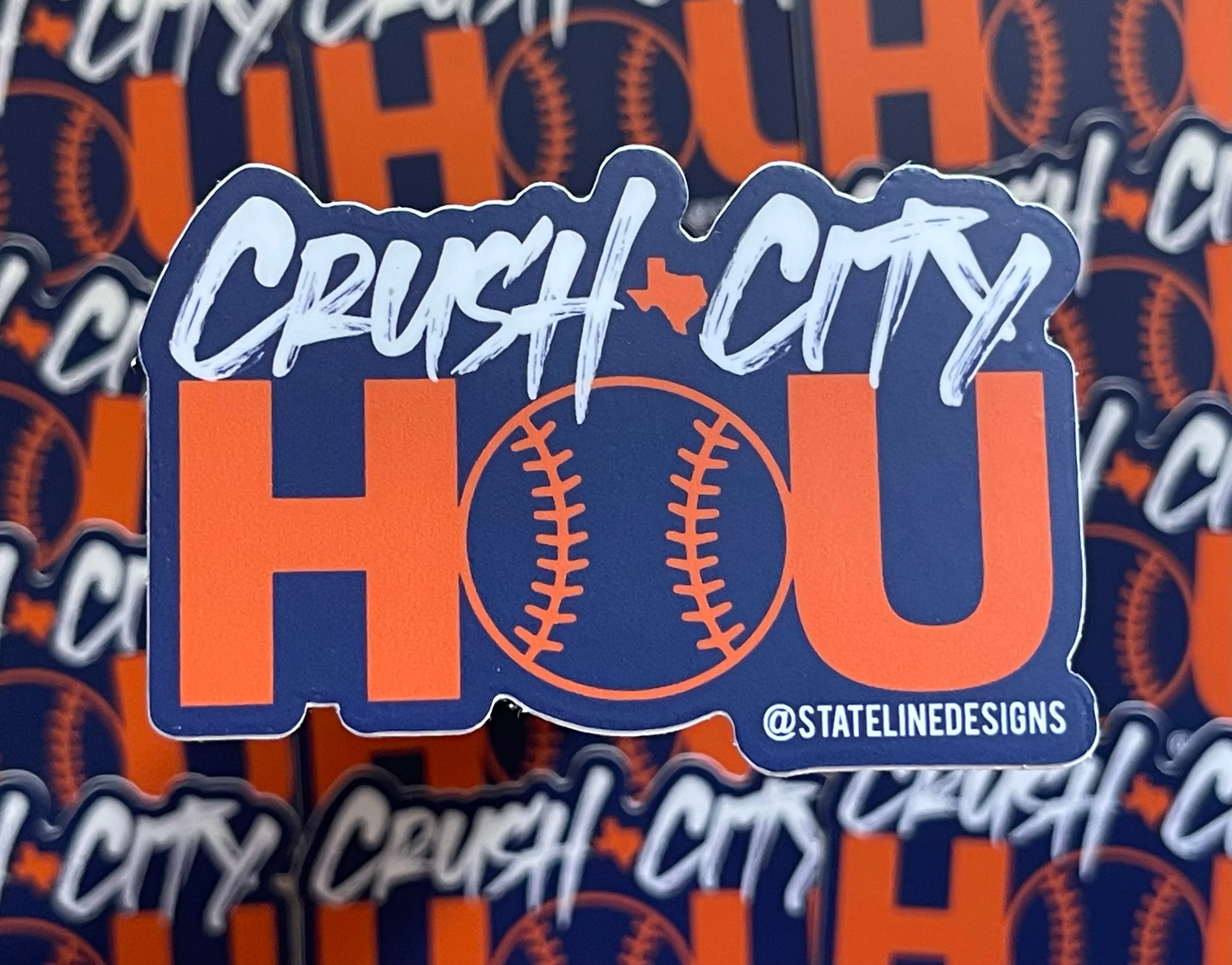 Crush City HOU Decal