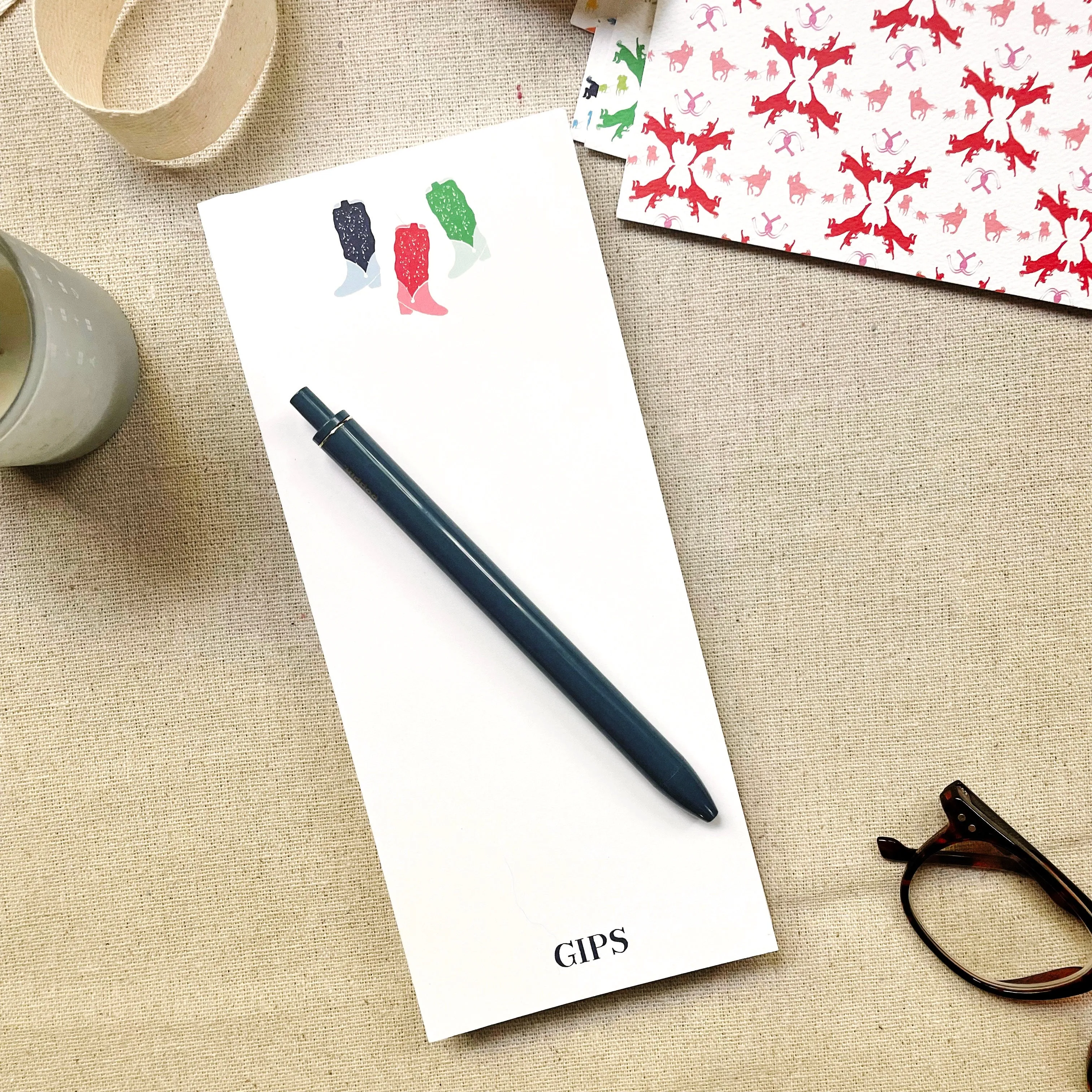 Custom Boots Notepad // 2 sizes