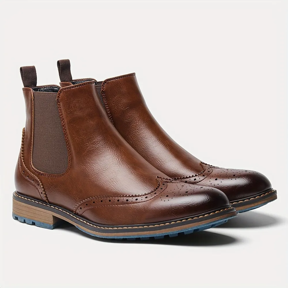 Dann - Classic Leather Chelsea Boots