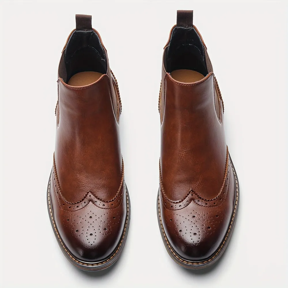 Dann - Classic Leather Chelsea Boots