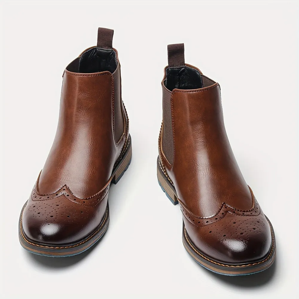 Dann - Classic Leather Chelsea Boots