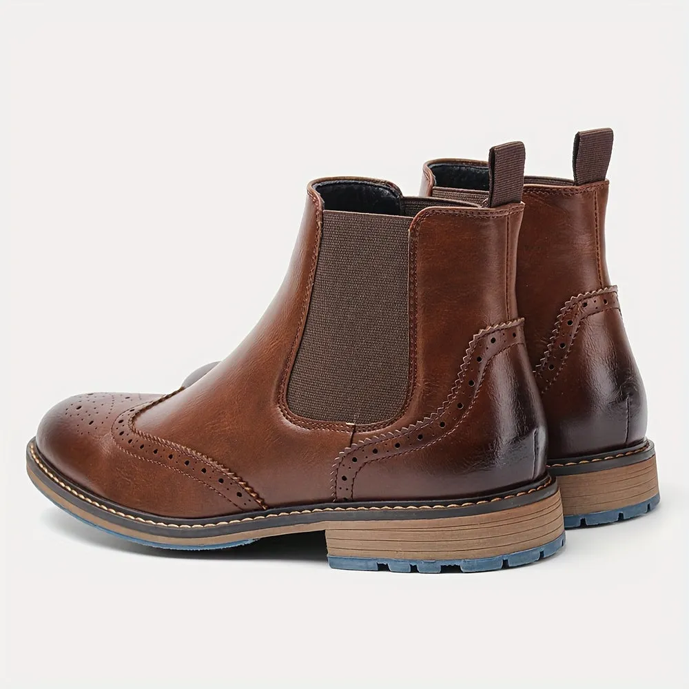 Dann - Classic Leather Chelsea Boots