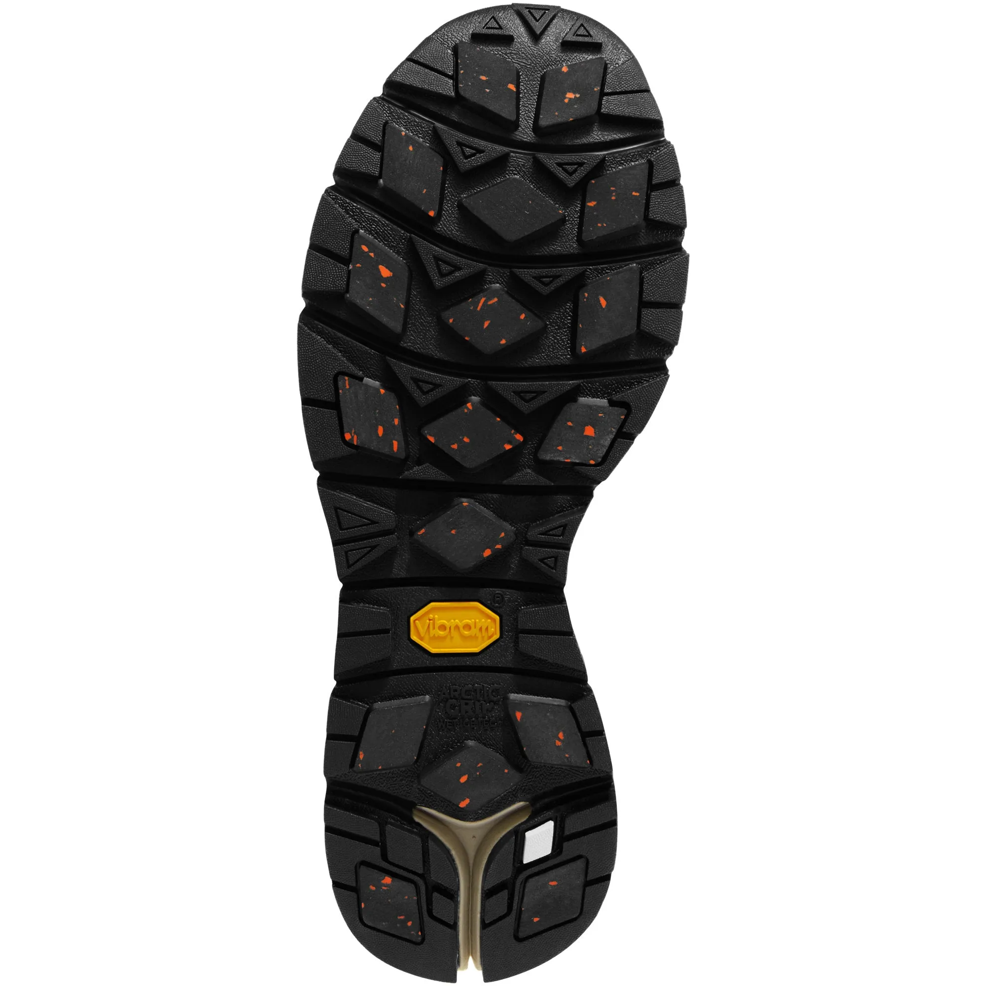 Danner Women's Arctic 600 Side-Zip Boot - Driftwood/Yellow Insulated 200G