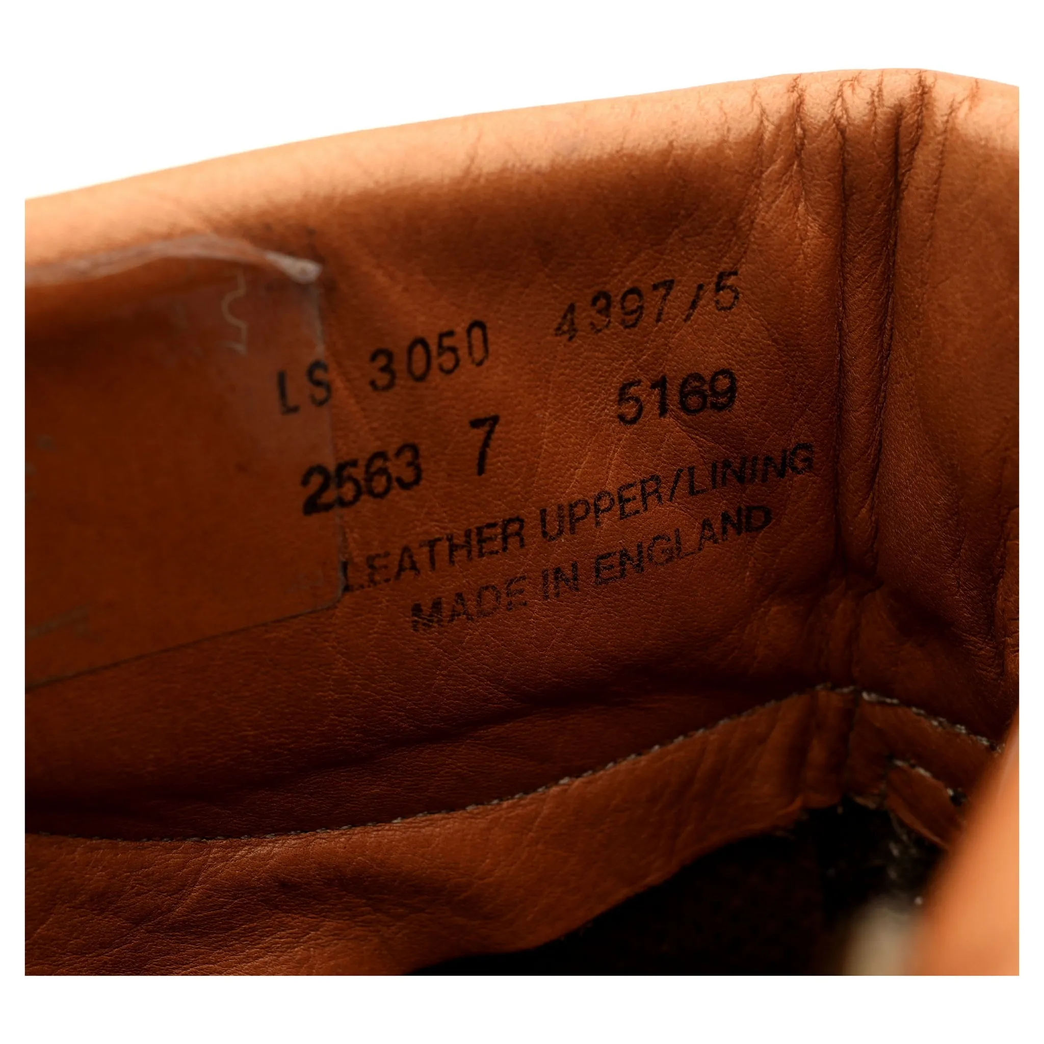 Dark Brown Leather Boots UK 7 F