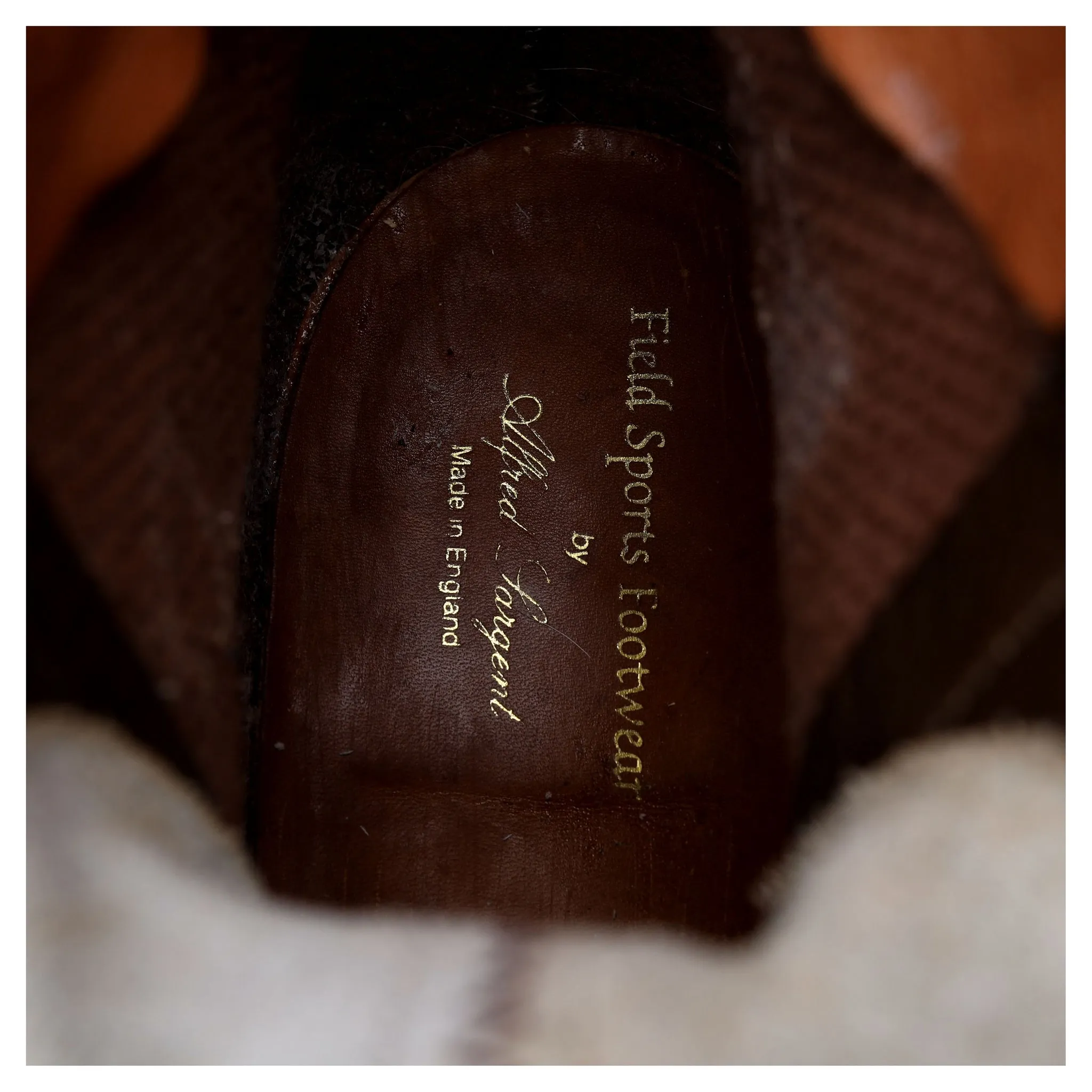 Dark Brown Leather Boots UK 7 F