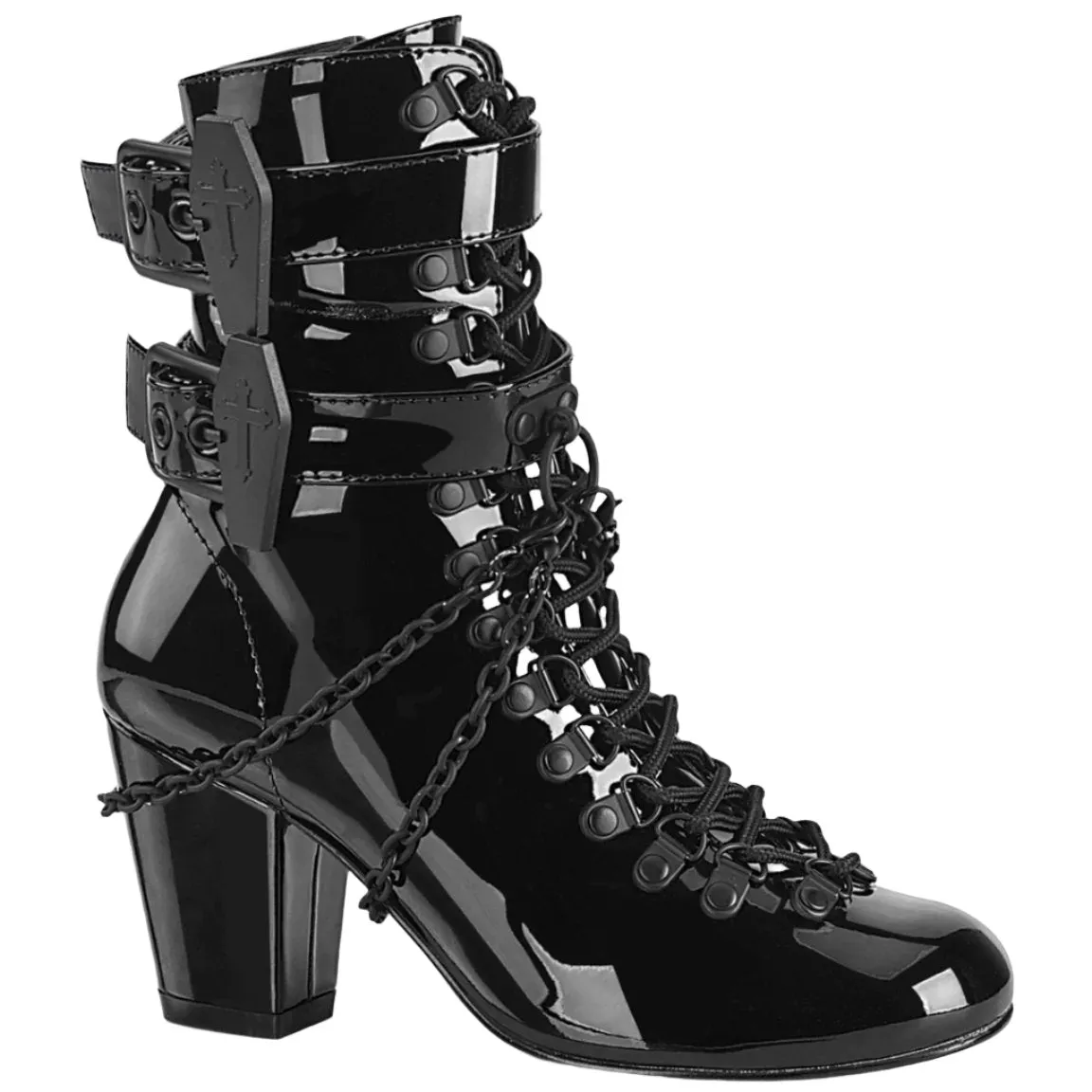 DemoniaCult VIVIKA 128 Boots Patent