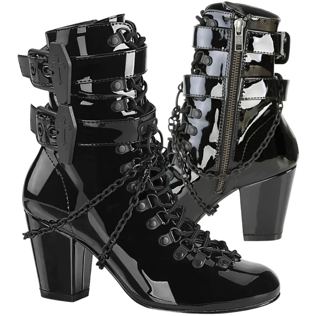 DemoniaCult VIVIKA 128 Boots Patent