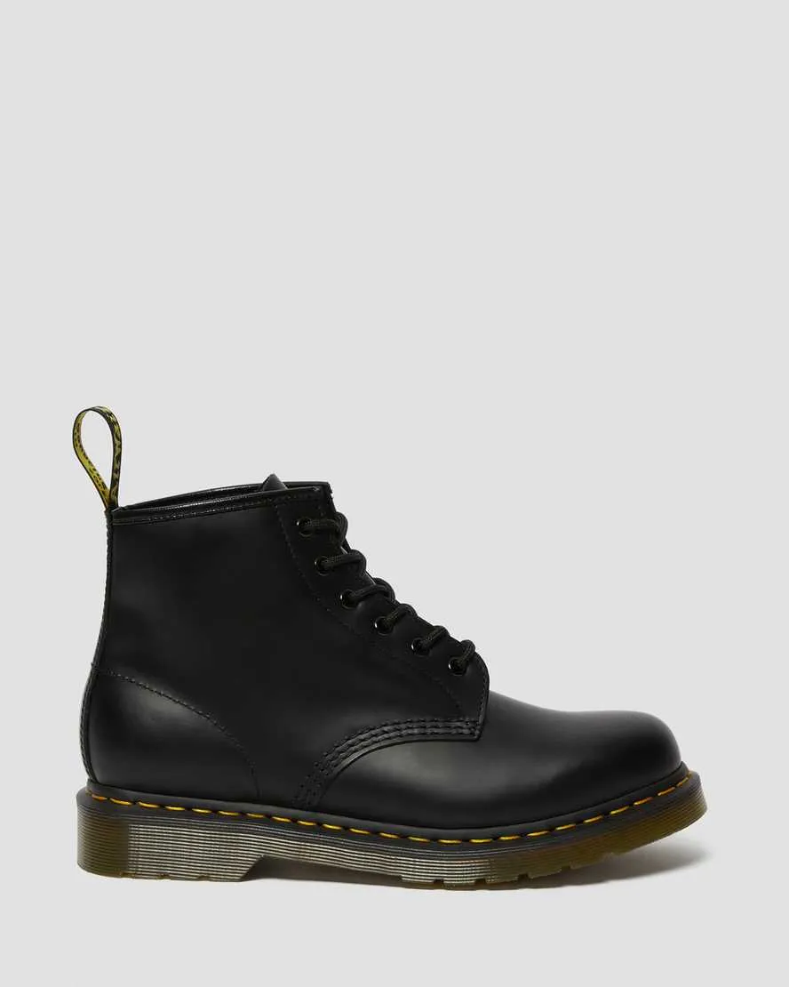 Dr Martens 101 Smooth Leather Boots Black