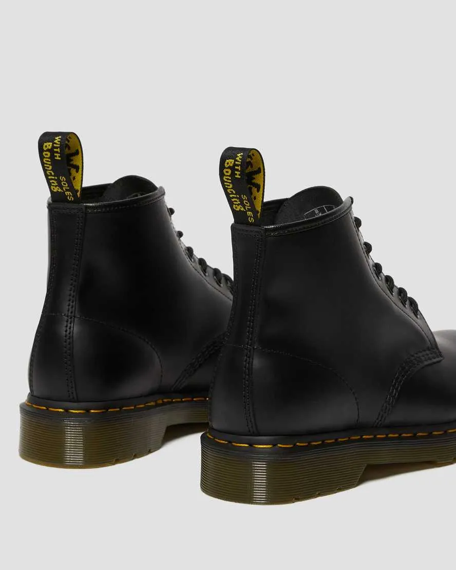 Dr Martens 101 Smooth Leather Boots Black