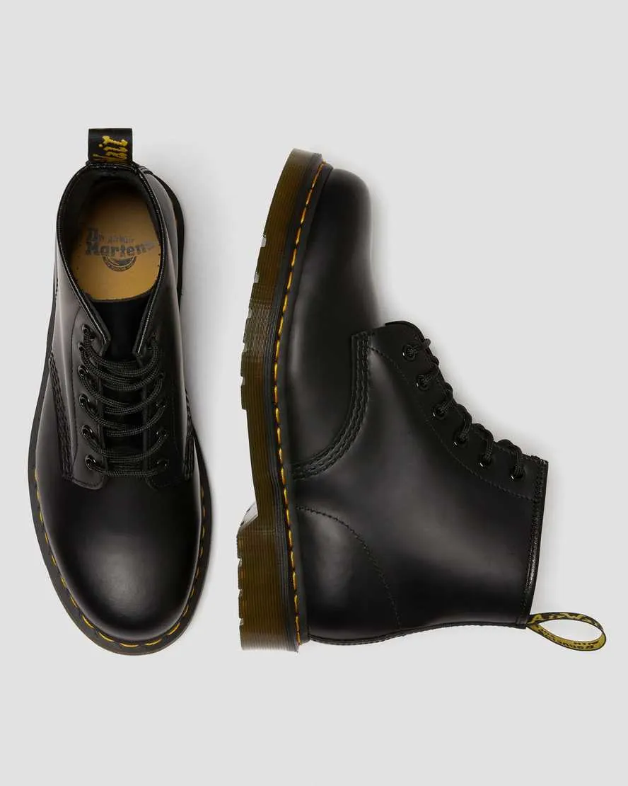 Dr Martens 101 Smooth Leather Boots Black