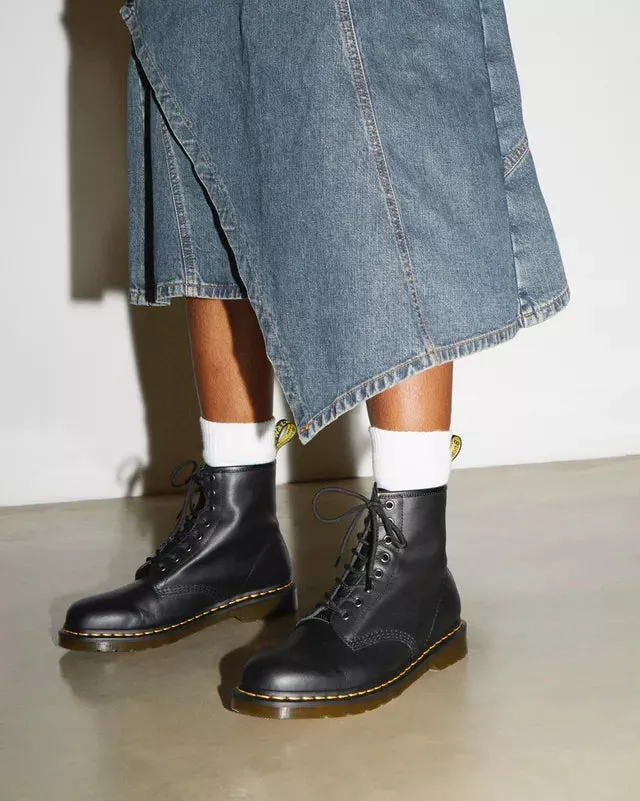 Dr Martens 1460 Nappa Soft Leather Boots Black