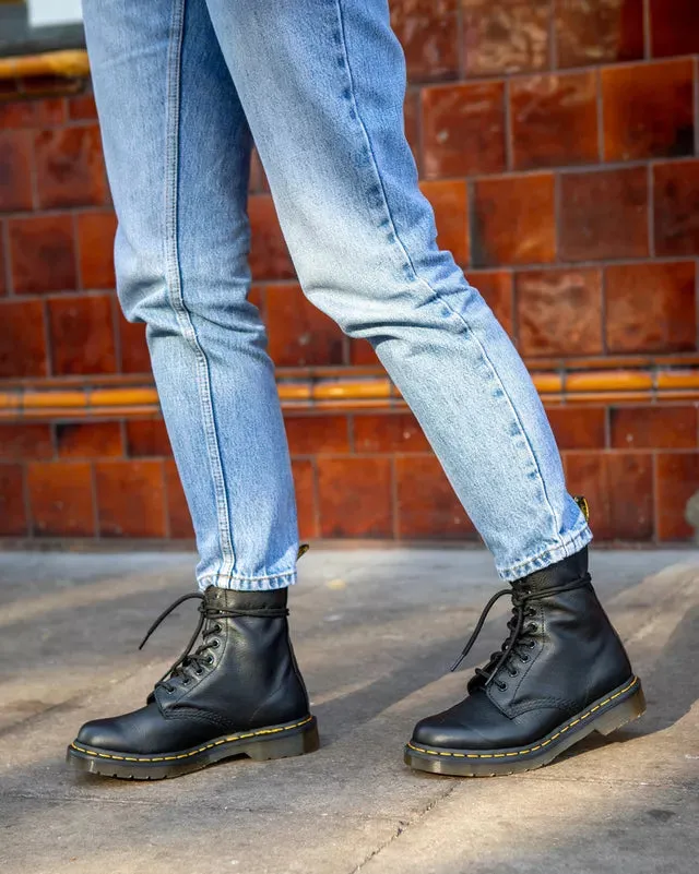 Dr Martens 1460 Pascal Virginia Black Soft Leather Boots