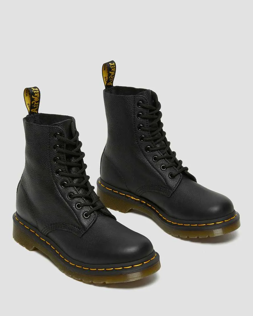 Dr Martens 1460 Pascal Virginia Black Soft Leather Boots