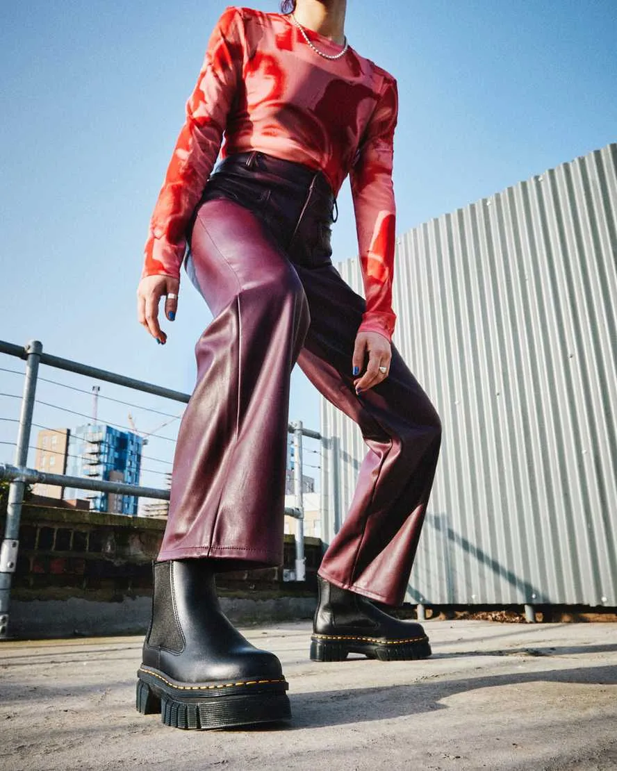 Dr Martens Audrick Platform Chelsea Boots Black