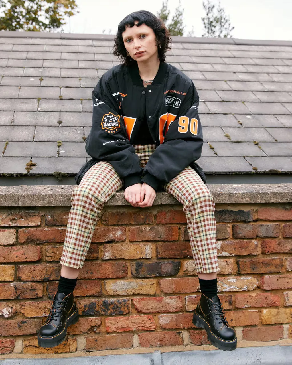 Dr Martens Church Quad Leather Monkey Boots Black
