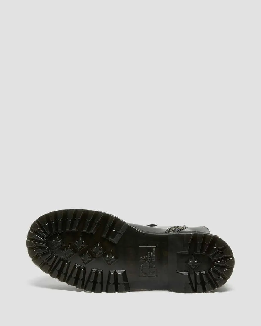 Dr Martens Jadon Hi Leather Platform Boots Black