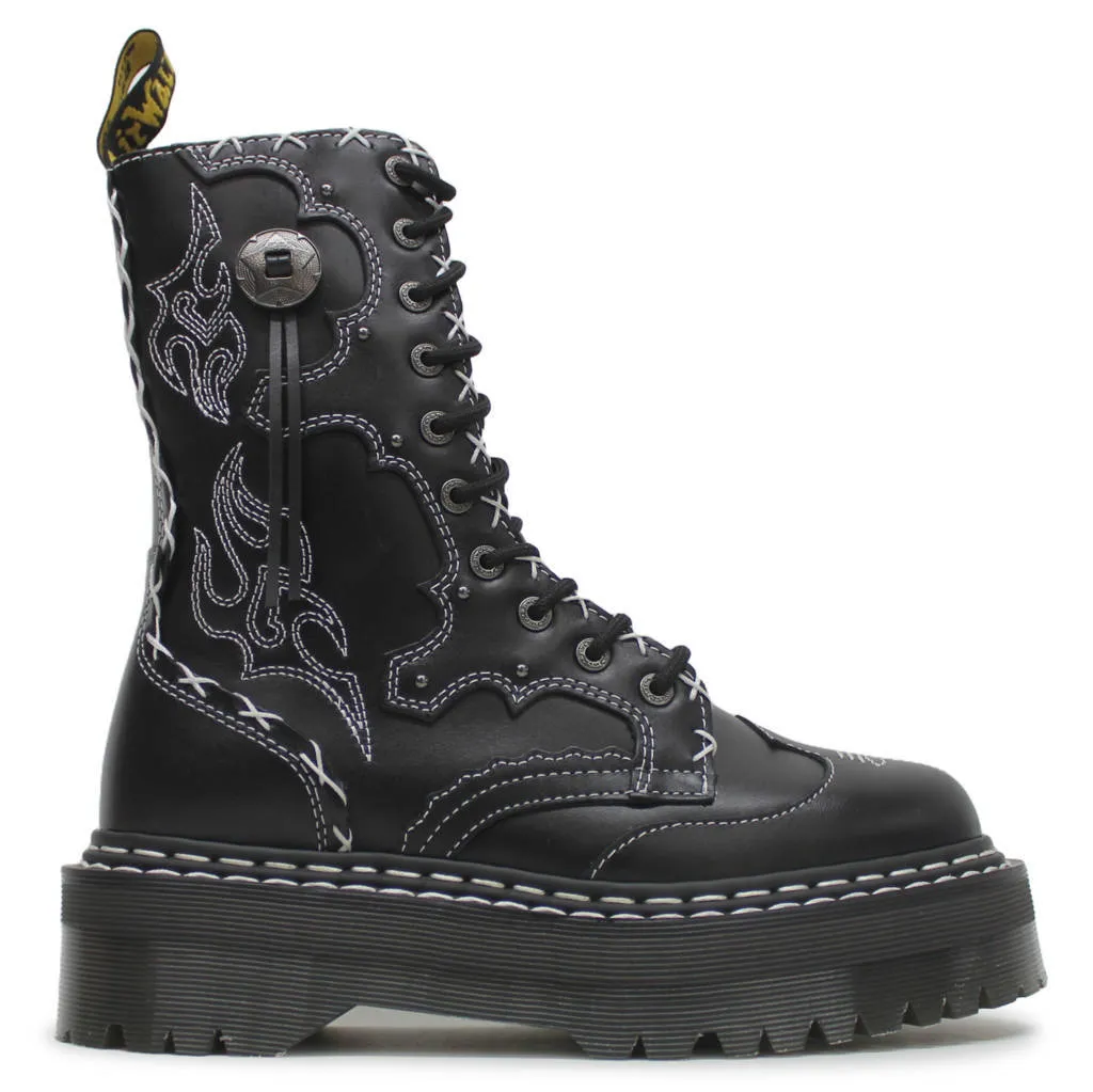 Dr. Martens Jadon Hi Strap Wanama Leather Unisex Ankle Boots