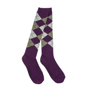 Dublin Argyle Horse Riding Socks