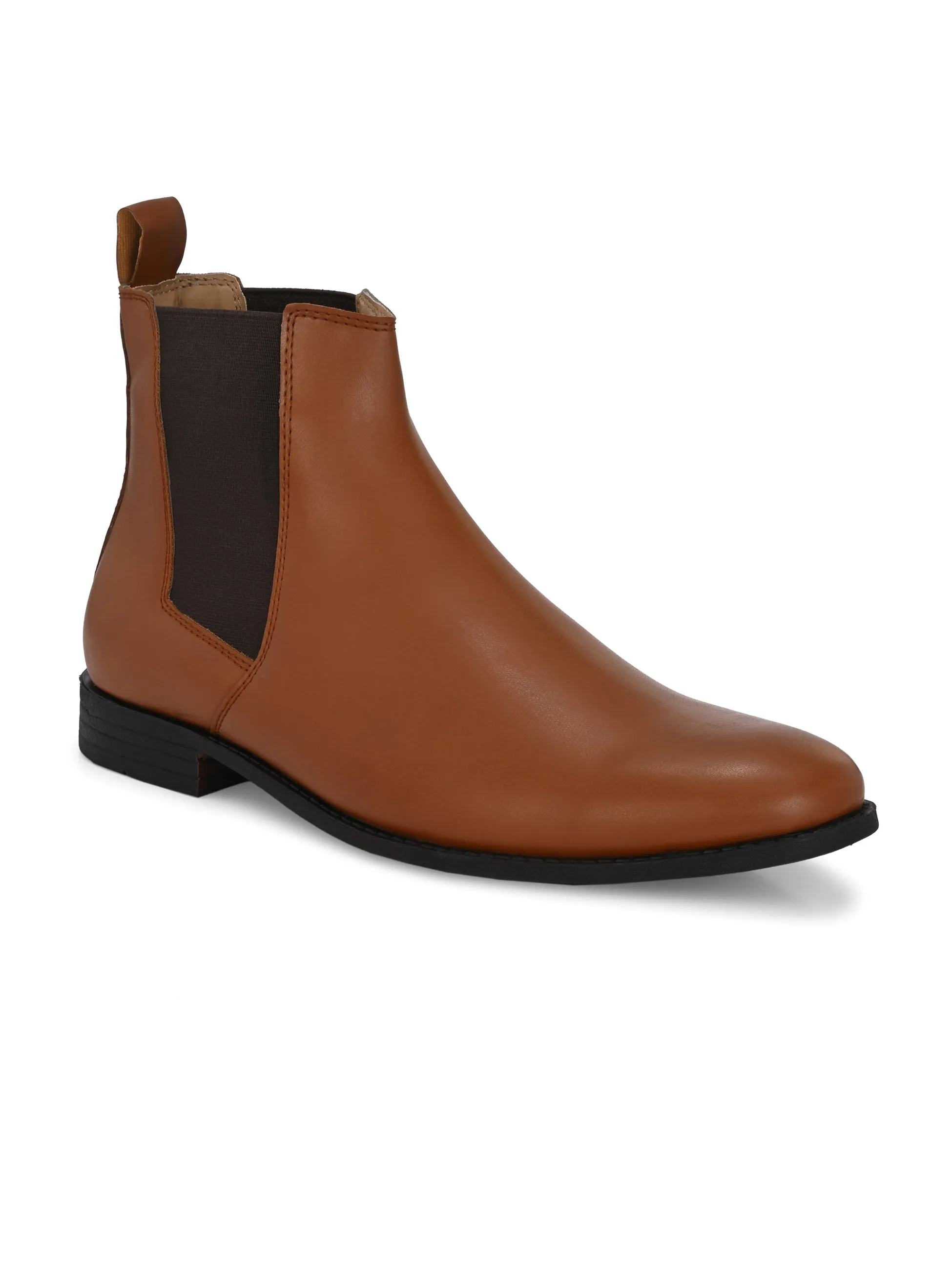 El Paso Men Mid-Top Chelsea Boots