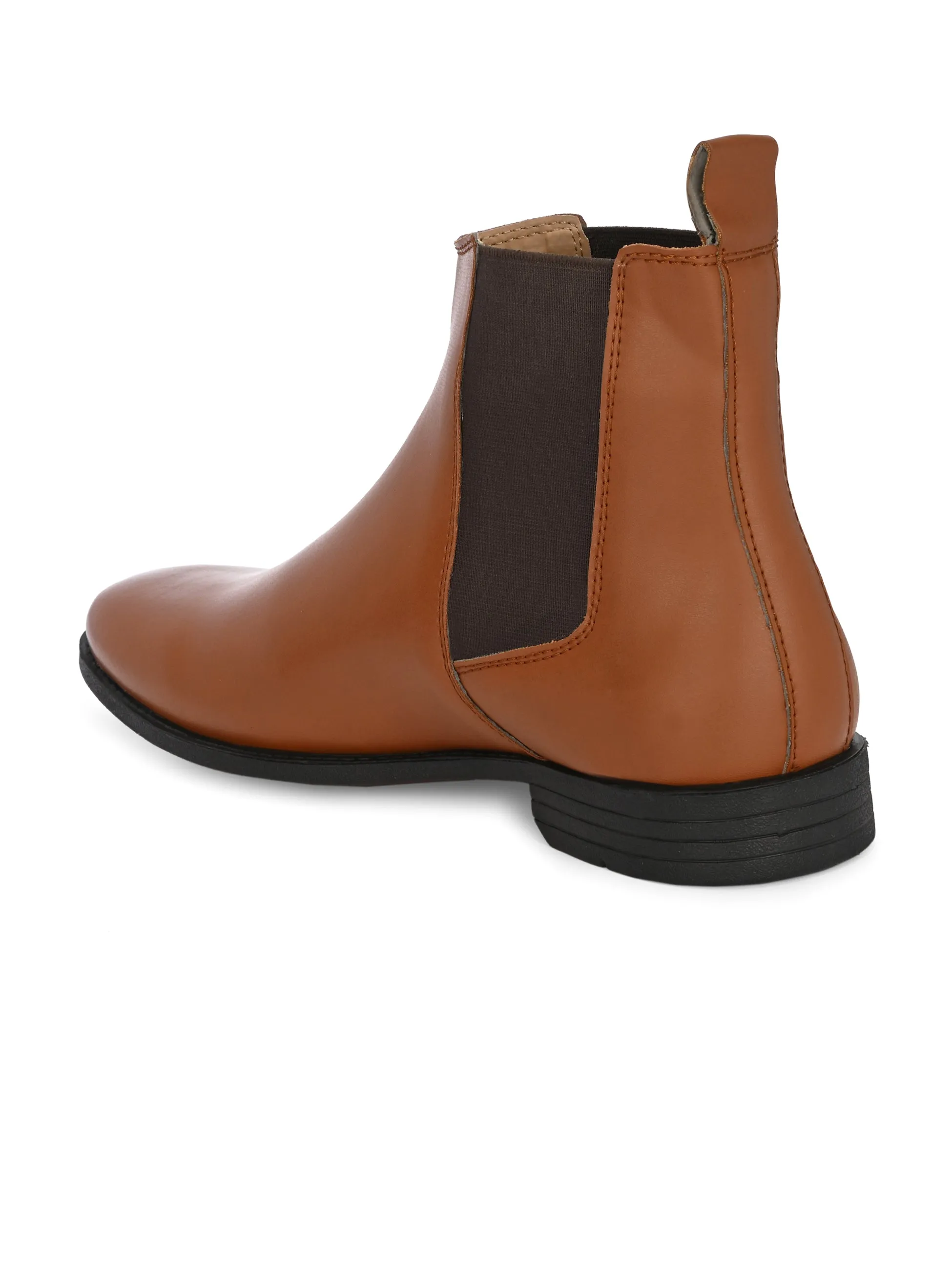 El Paso Men Mid-Top Chelsea Boots