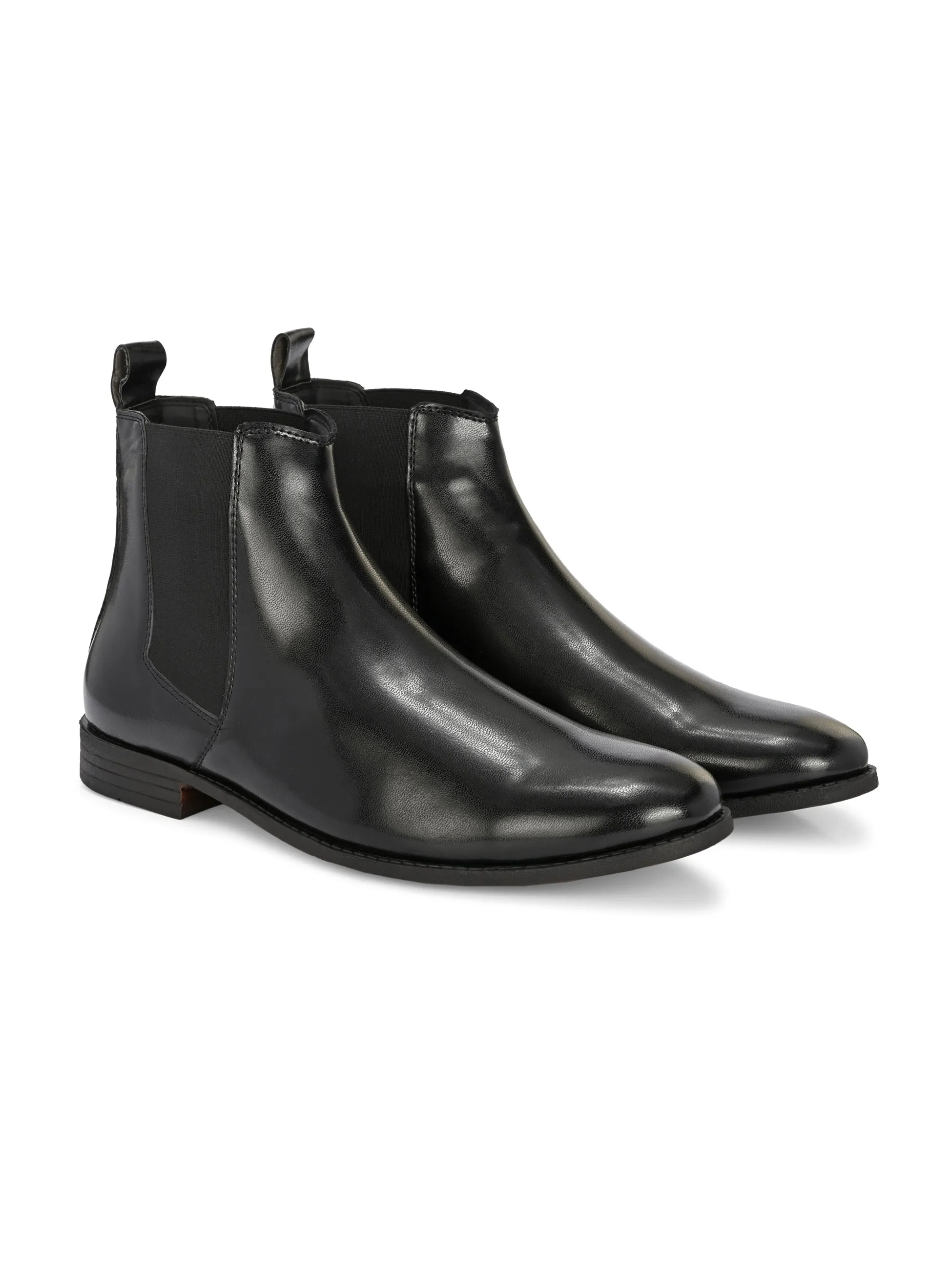 El Paso Men Mid-Top Chelsea Boots