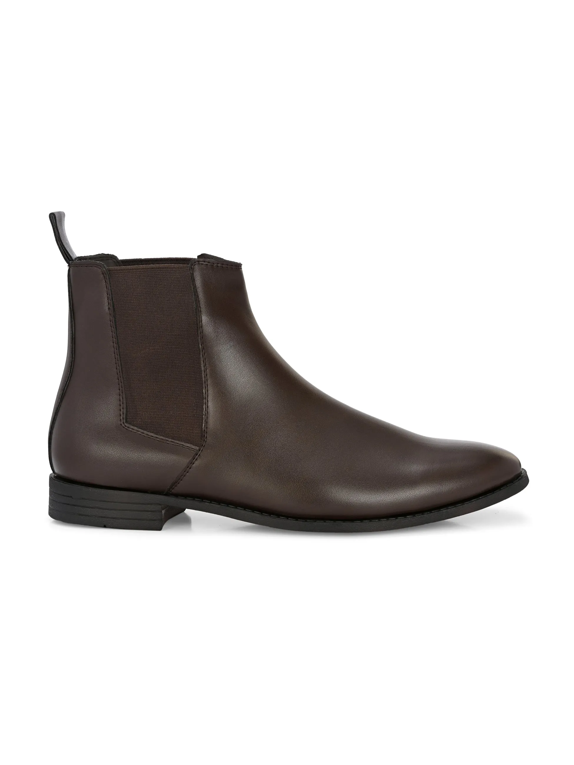 El Paso Men Mid-Top Chelsea Boots