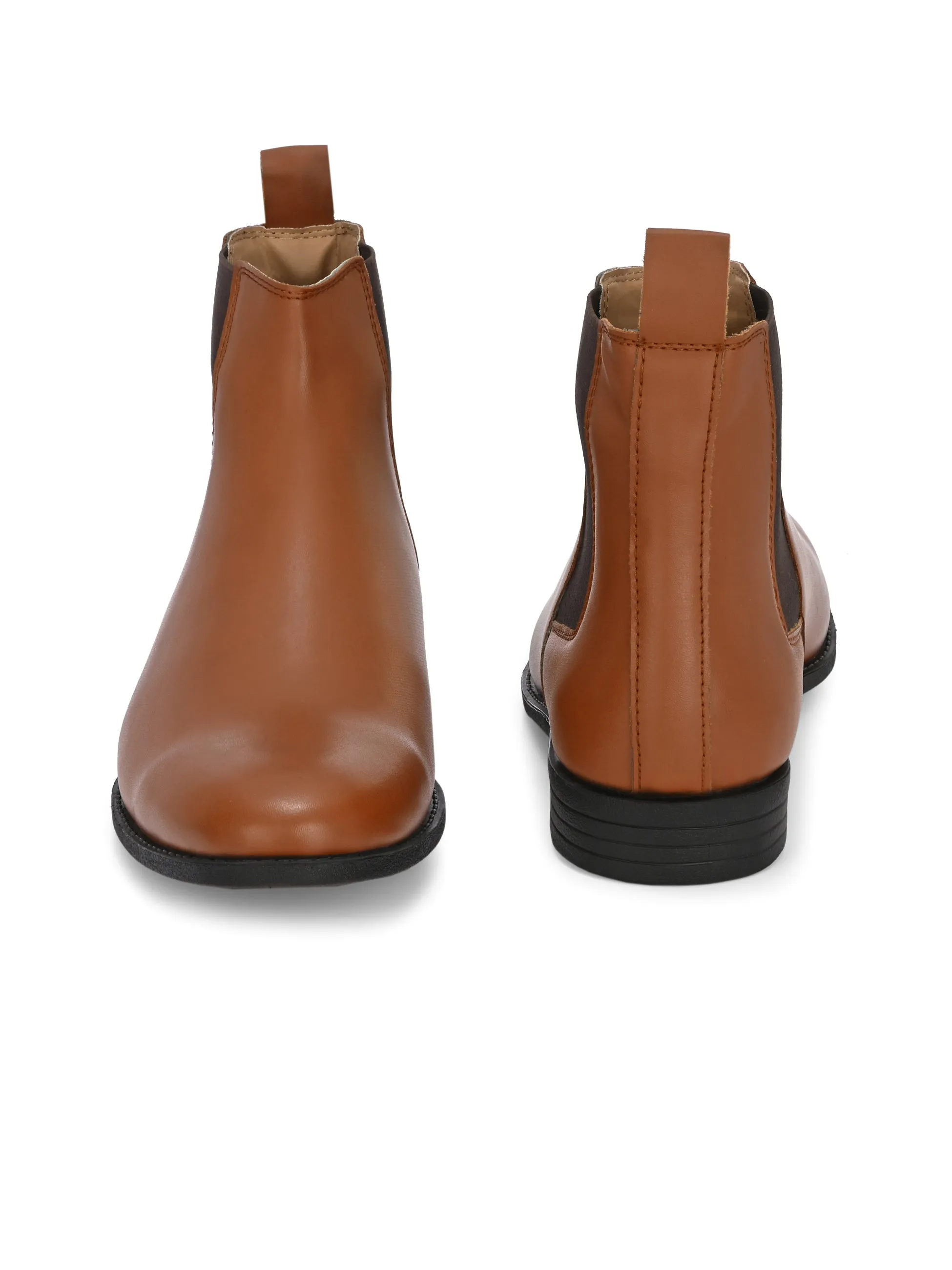 El Paso Men Mid-Top Chelsea Boots
