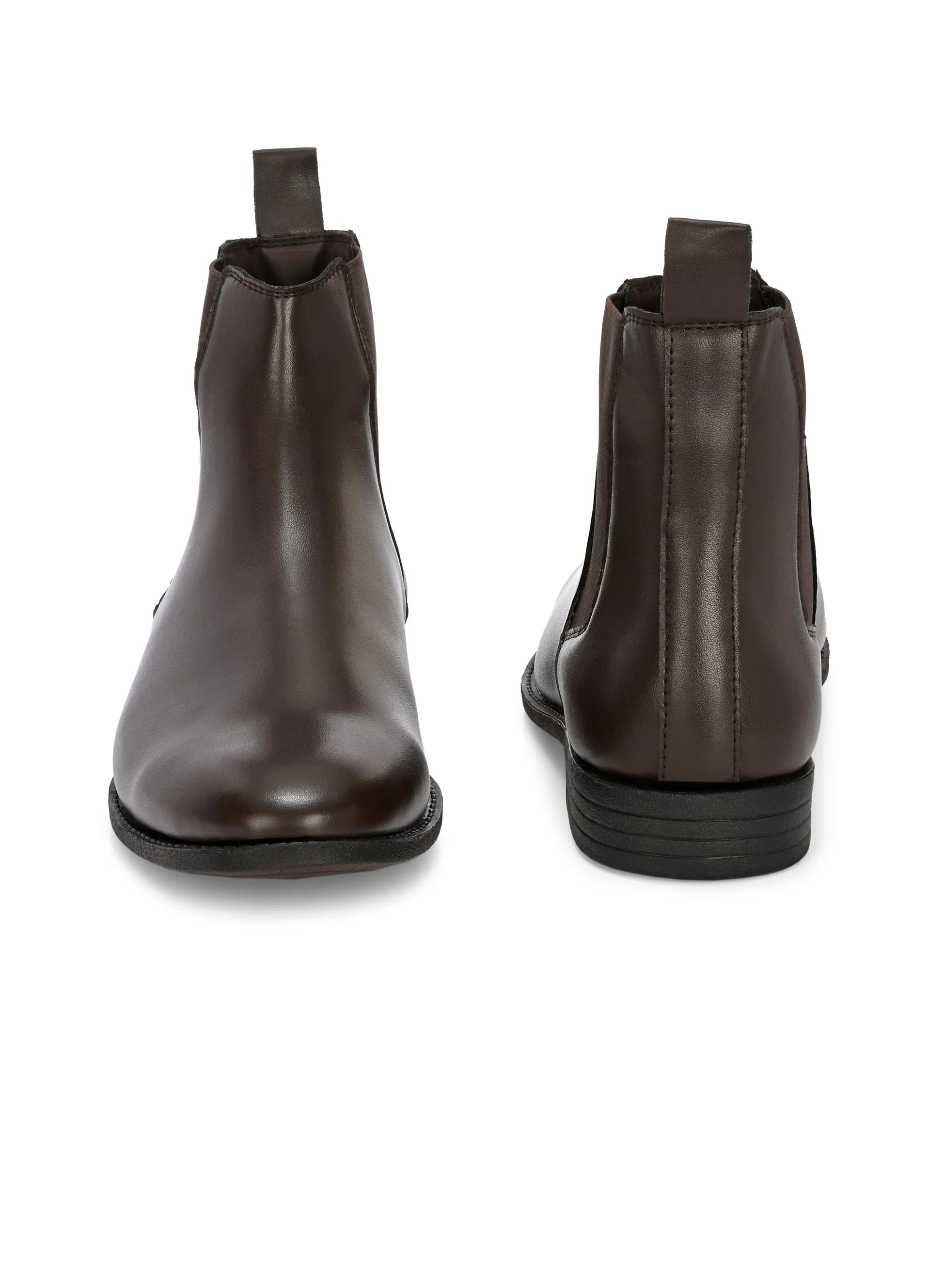 El Paso Men Mid-Top Chelsea Boots